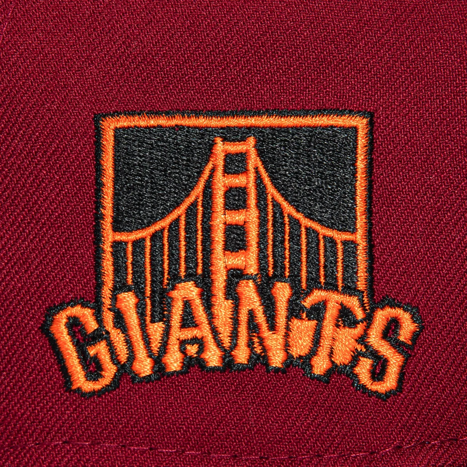 New Era 59Fifty San Francisco Giants Logo Patch Korean Script Hat - Cardinal sold by Hat Club product image thumbnail 5
