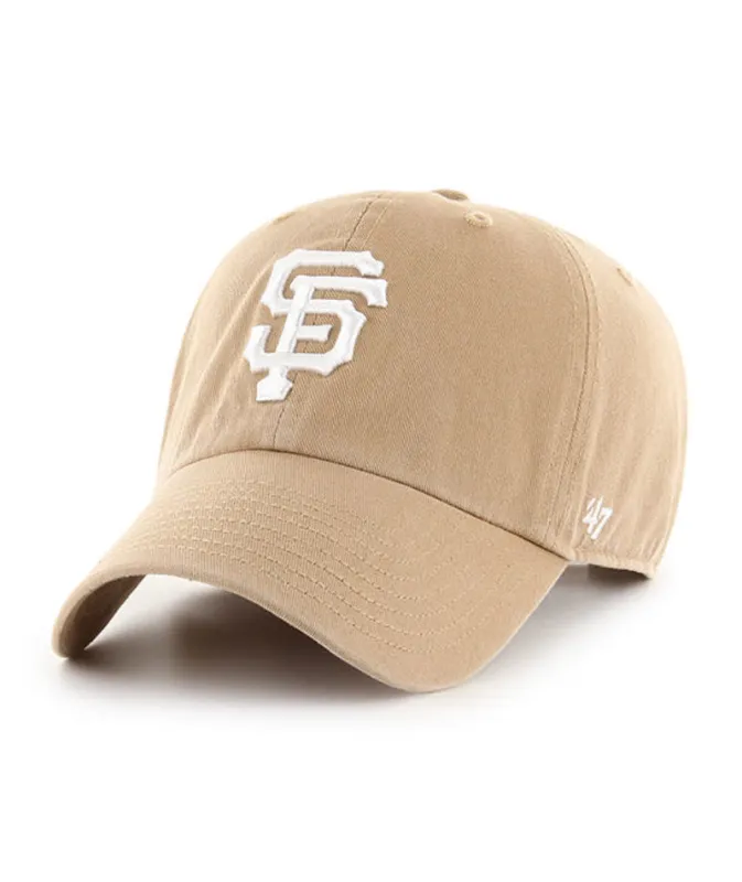 47 Brand Cleanup San Francisco Giants Adjustable Hat - Khaki made by Hat Club