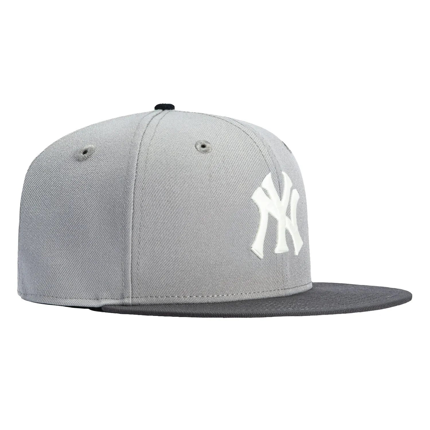 New Era 59Fifty New York Yankees Hat - Grey, Graphite sold by Hat Club