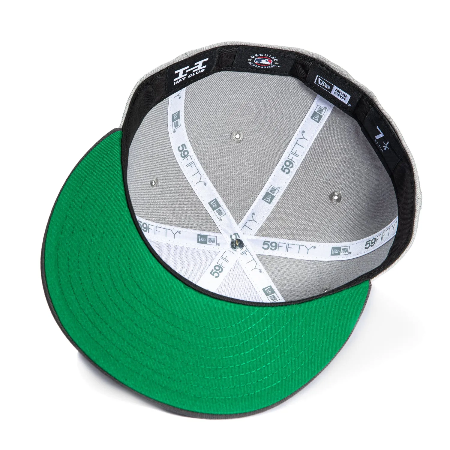 New Era 59Fifty Los Angeles Dodgers Hat - Grey, Graphite sold by Hat Club product image thumbnail 2