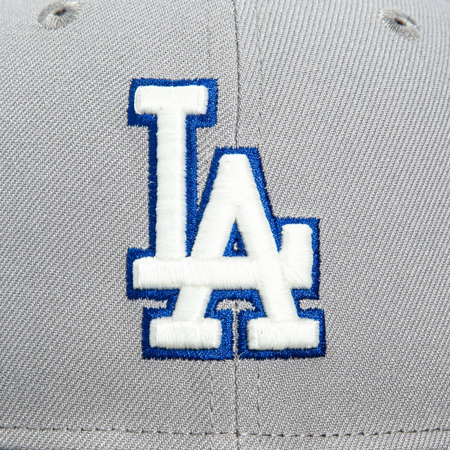 New Era 59Fifty Los Angeles Dodgers Hat - Grey, Graphite sold by Hat Club product image thumbnail 4