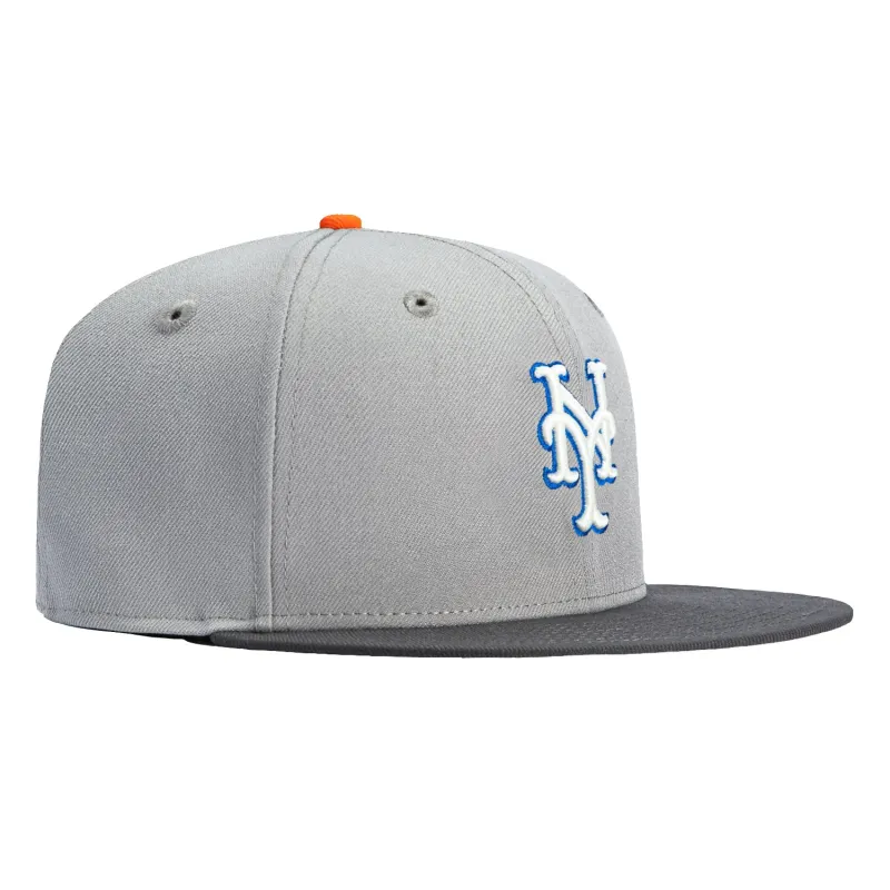 New Era 59Fifty New York Mets Hat - Grey, Graphite sold by Hat Club
