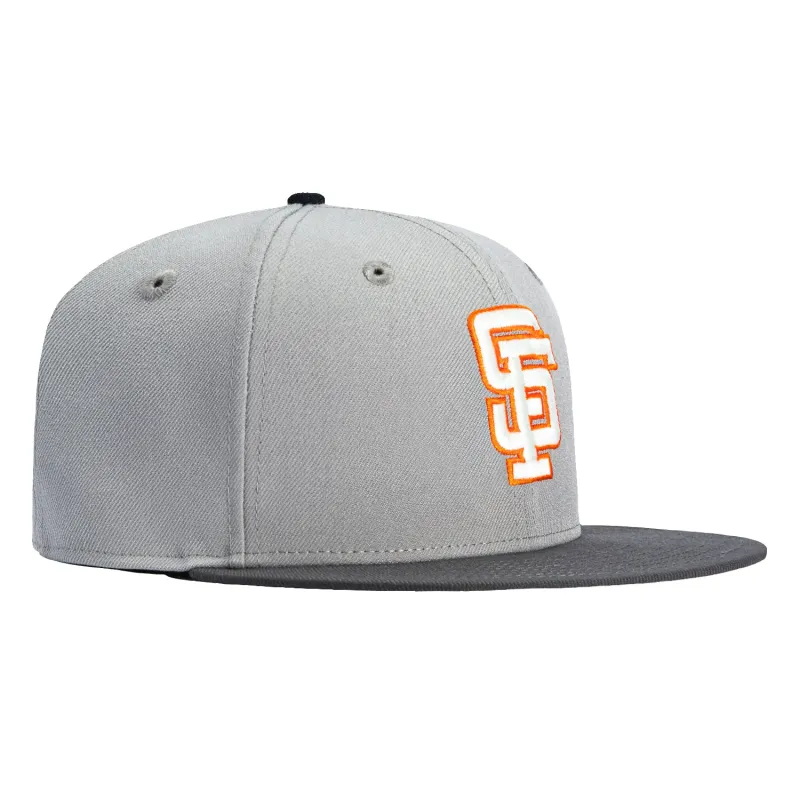 New Era 59Fifty San Francisco Giants Hat - Grey, Graphite sold by Hat Club