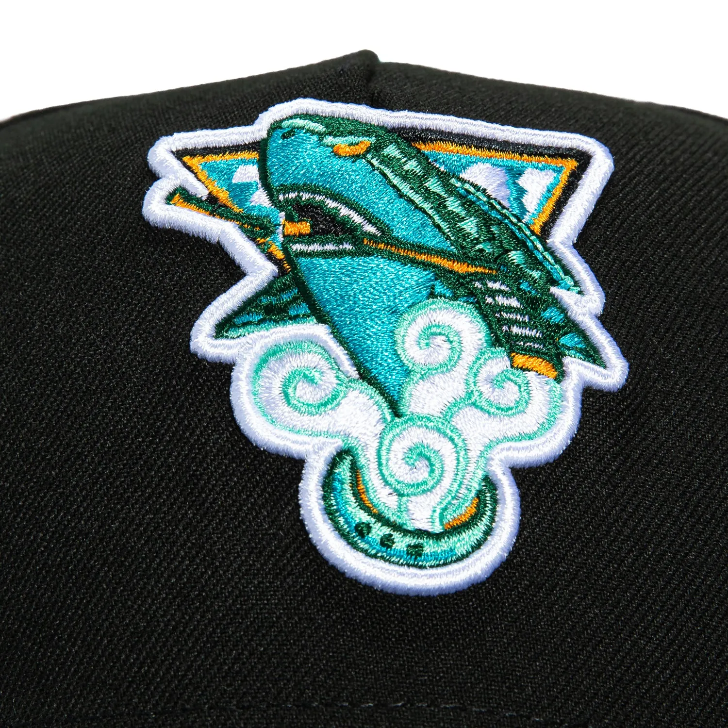 New Era 9Forty A-Frame San Jose Sharks Native Snapback Hat - Black sold by Hat Club product image thumbnail 3