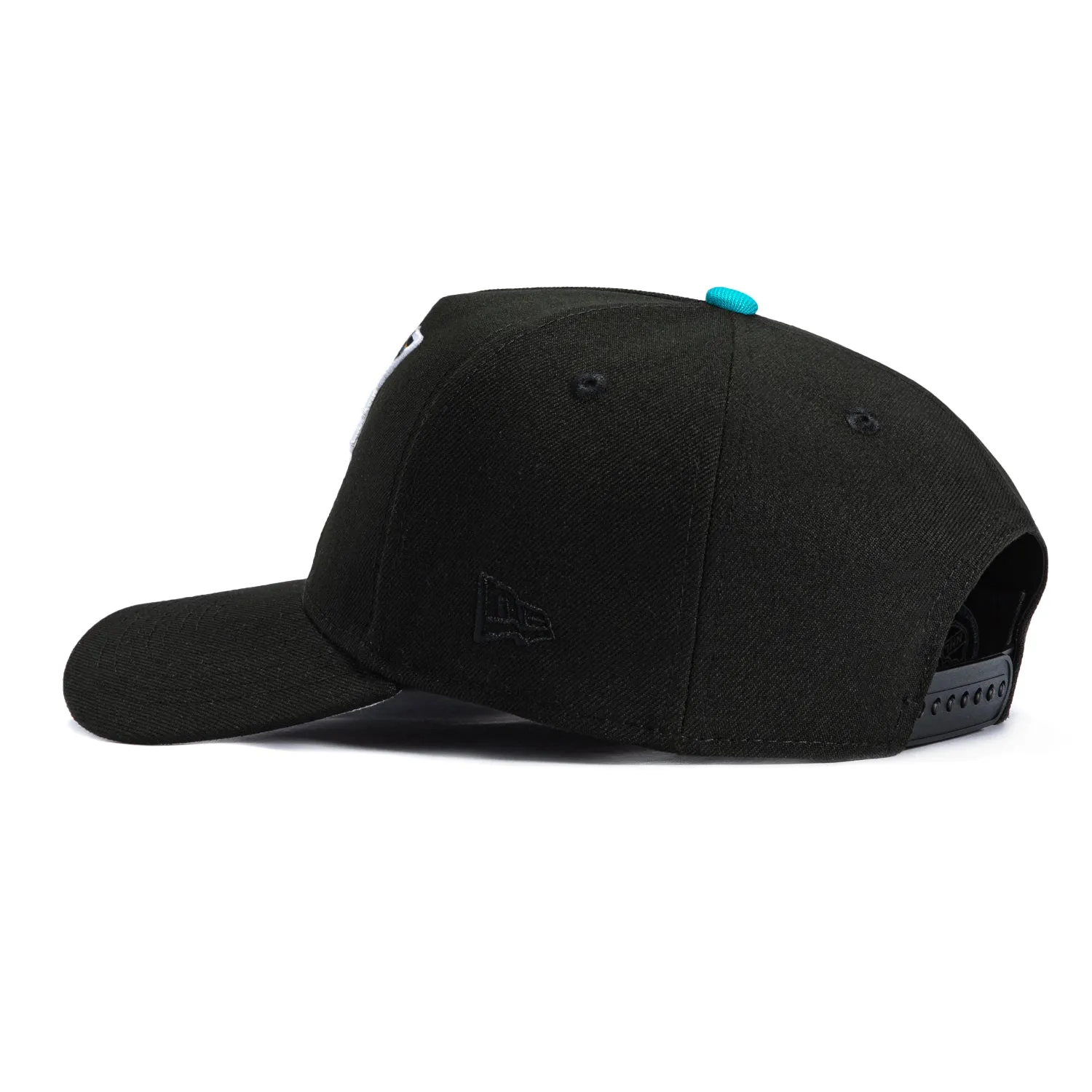 New Era 9Forty A-Frame San Jose Sharks Native Snapback Hat - Black sold by Hat Club product image thumbnail 2