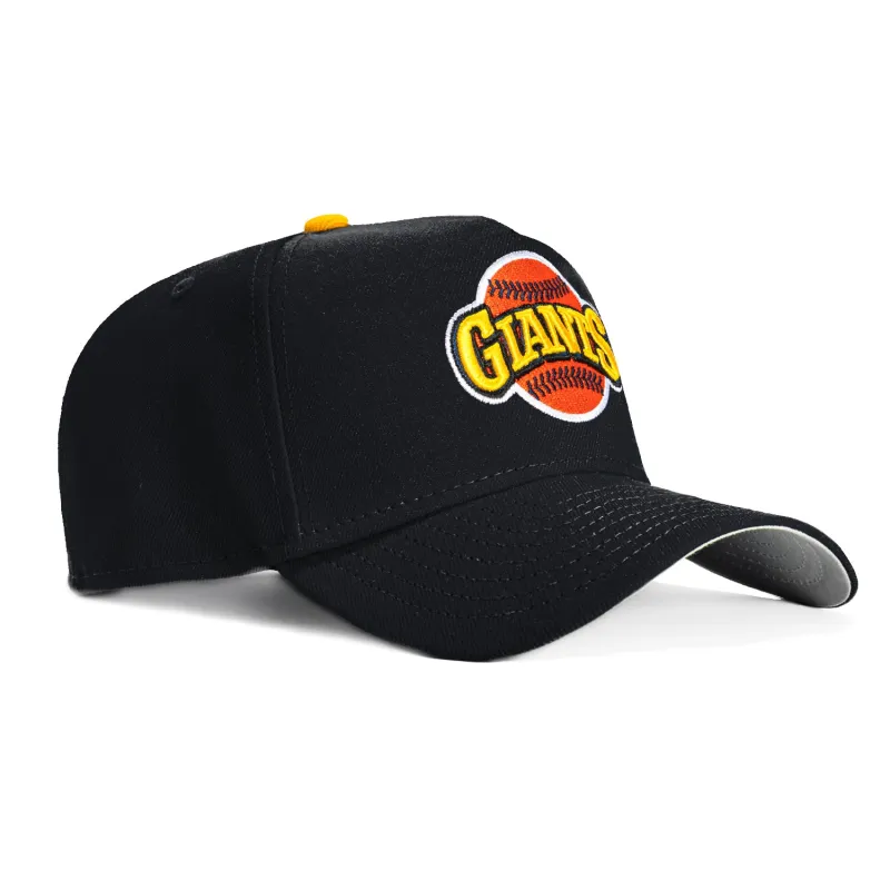 New Era 9Forty A-Frame San Francisco Giants 1994 Logo Snapback Hat - Navy, Orange, Gold made by New Era