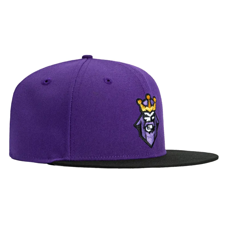 New Era 59Fifty Los Angeles Kings 1995 Alternate Hat - Purple, Black sold by Hat Club