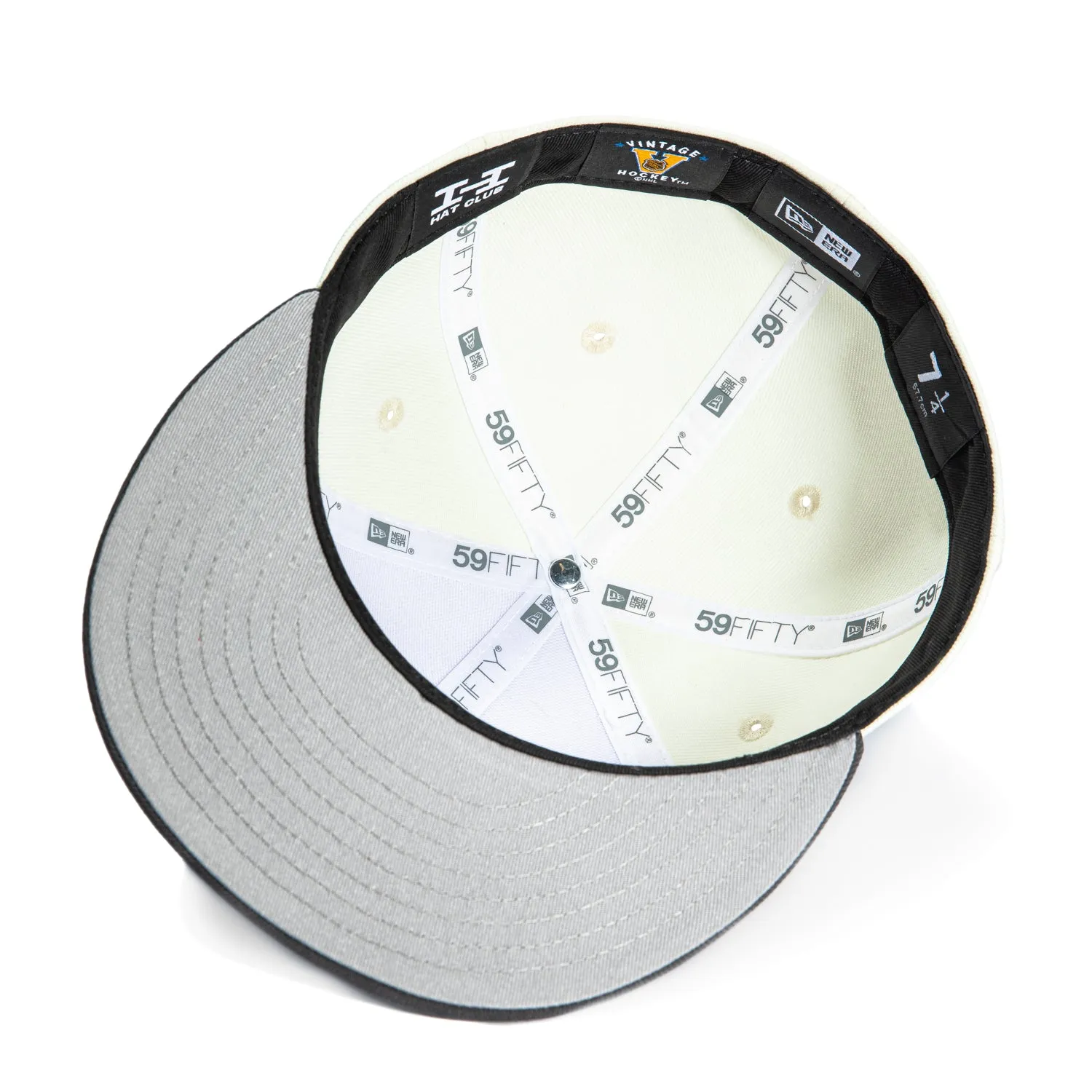 New Era 59Fifty Los Angeles Kings 1995 Alternate Hat - White, Graphite sold by Hat Club product image thumbnail 2