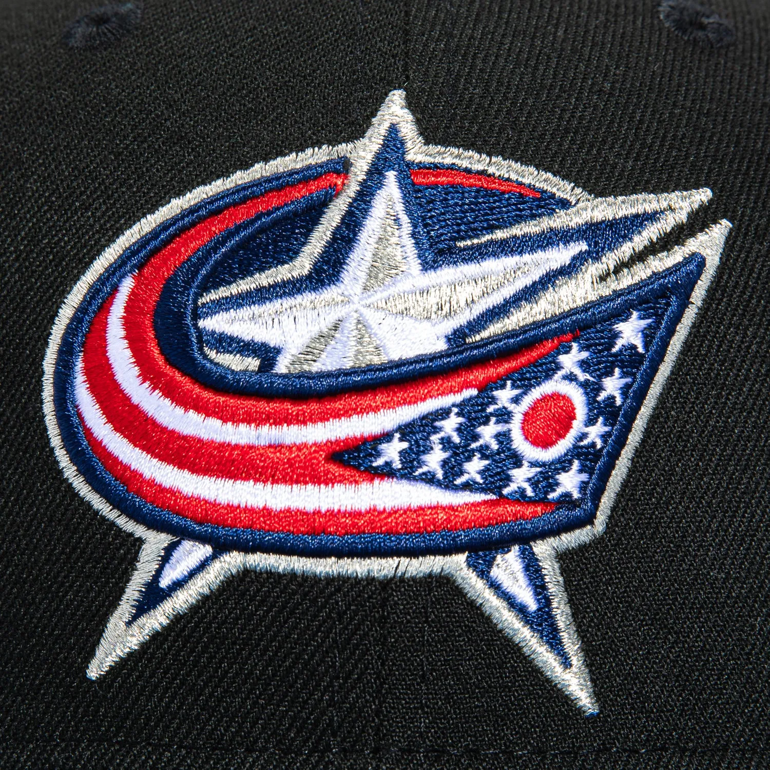 New Era 59Fifty Columbus Blue Jackets Hat - Black, Indigo sold by Hat Club product image thumbnail 4