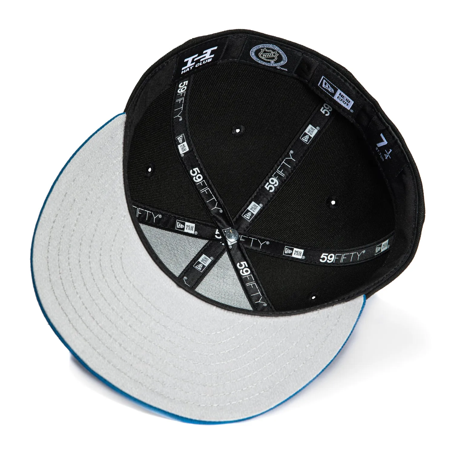New Era 59Fifty Columbus Blue Jackets Hat - Black, Indigo sold by Hat Club product image thumbnail 2