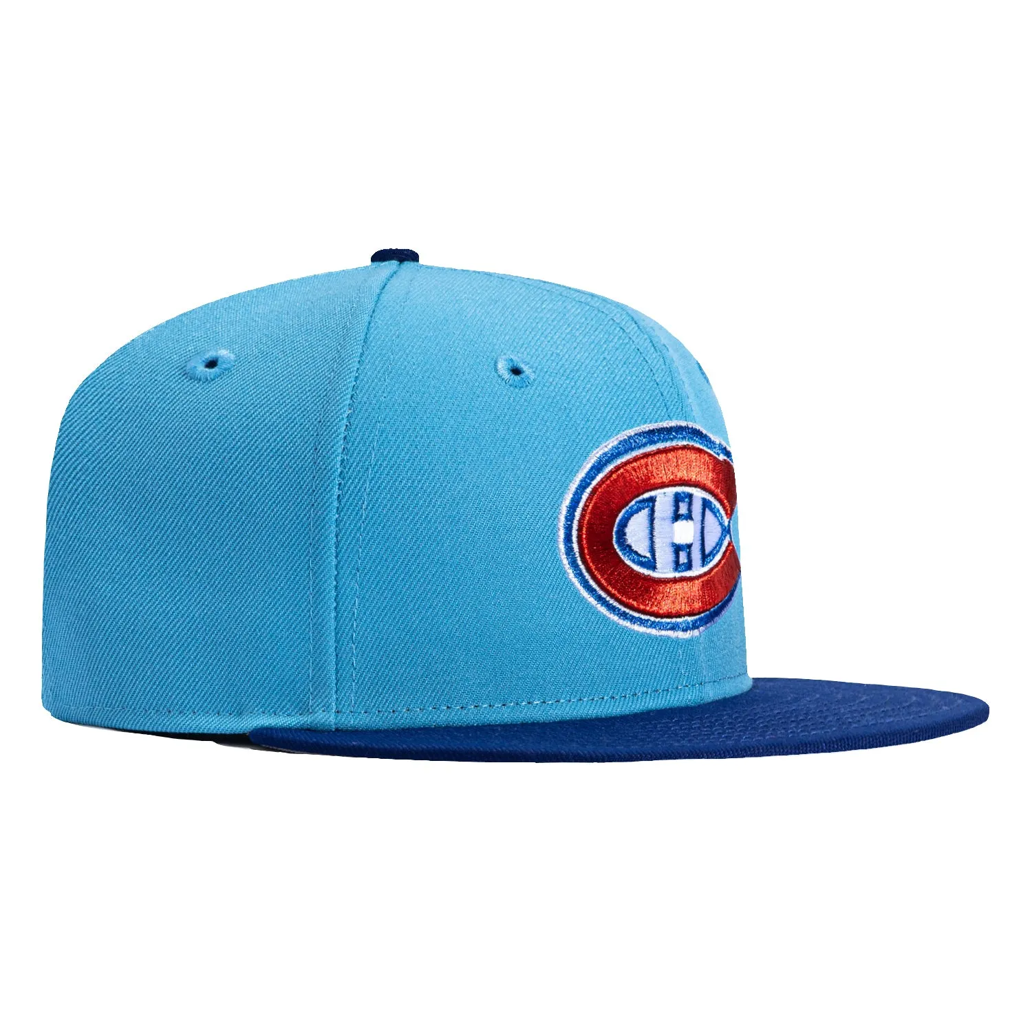 New Era 59Fifty Montreal Expos Canadiens Hat - Light Blue, Royal sold by Hat Club