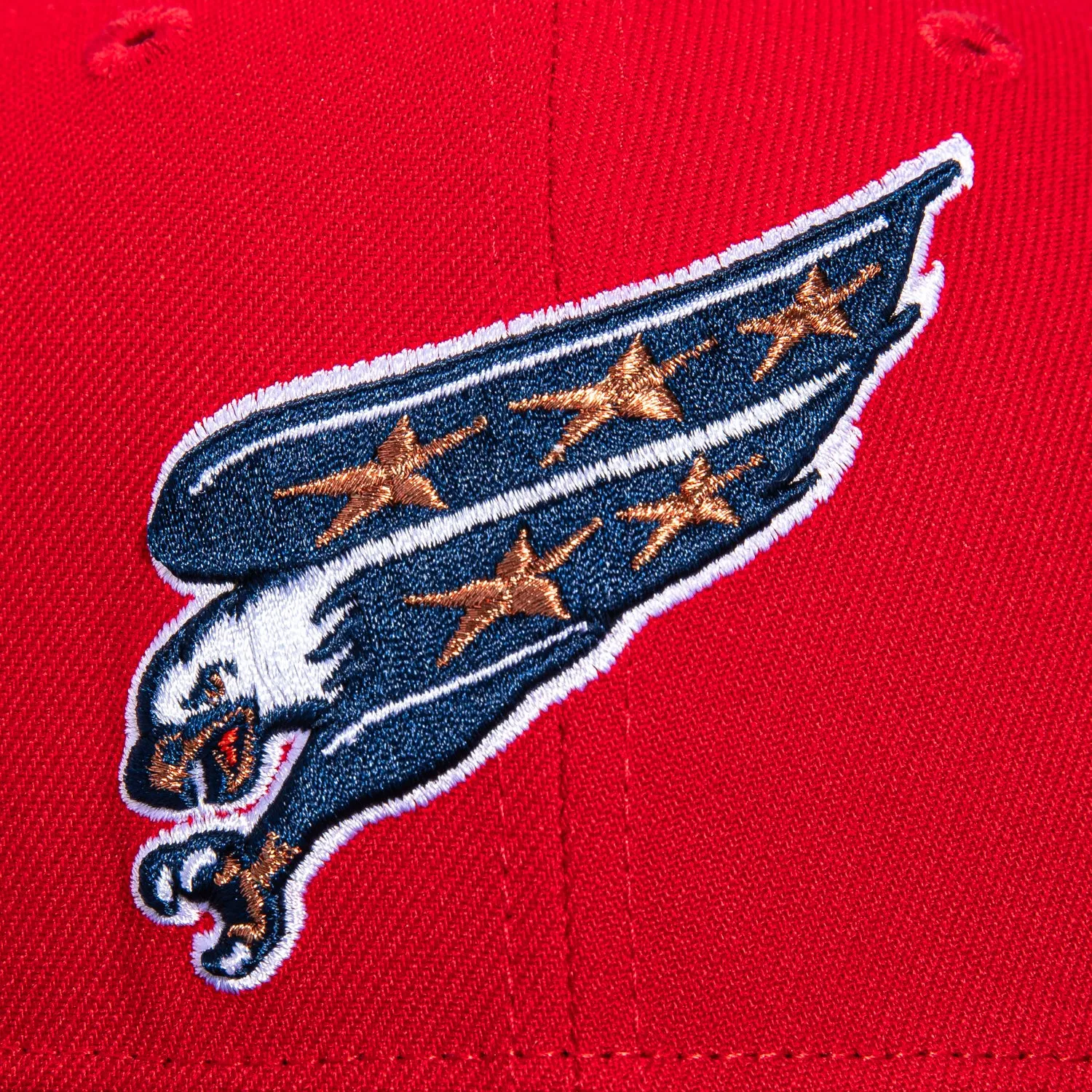 New Era 59Fifty Washington Capitals 1995 Alternate Hat - Red, Navy sold by Hat Club product image thumbnail 4