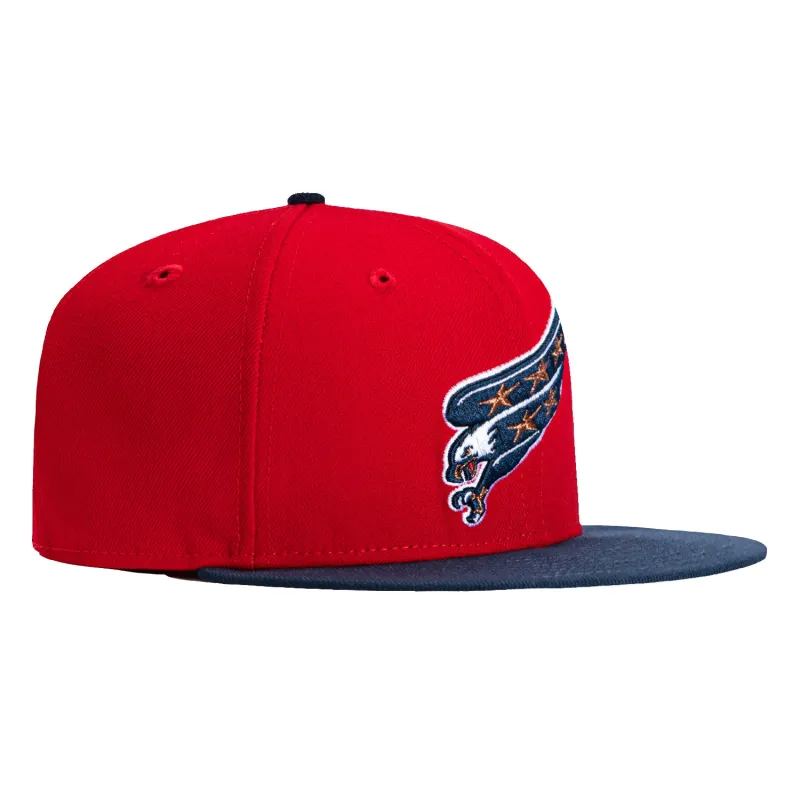 New Era 59Fifty Washington Capitals 1995 Alternate Hat - Red, Navy sold by Hat Club