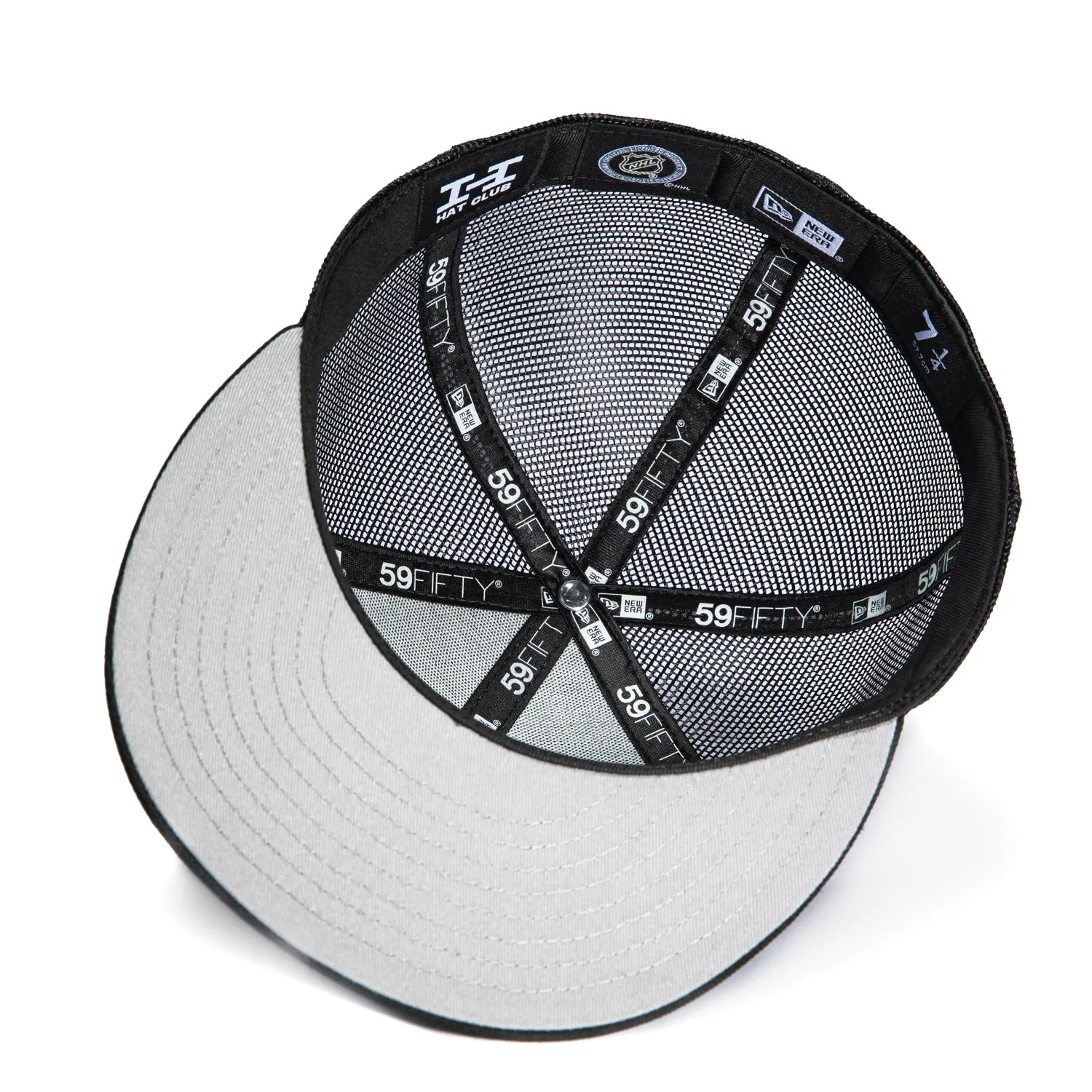 New Era 59Fifty Anaheim Ducks Trucker Hat - Black, White sold by Hat Club product image thumbnail 3