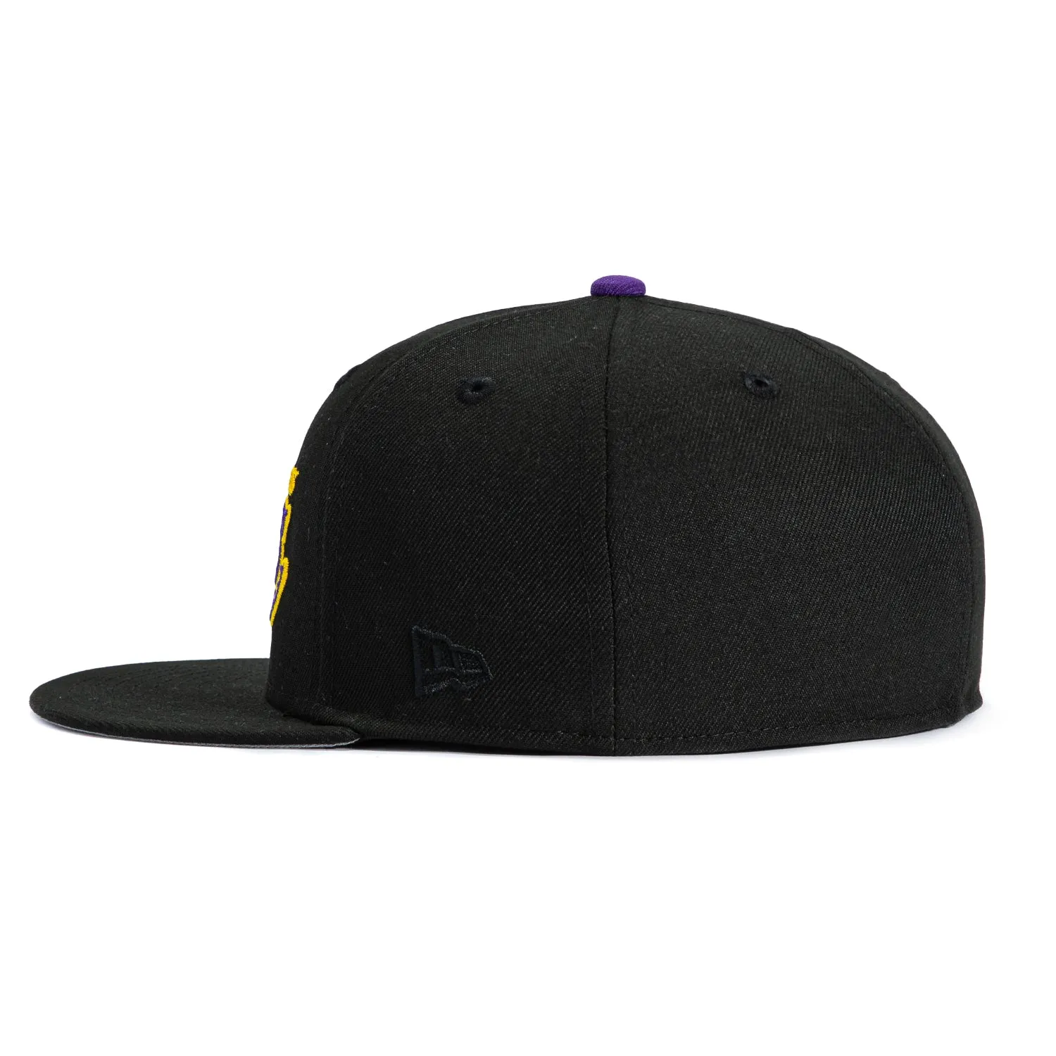 New Era 59Fifty Los Angeles Lakers Motion Hat - Black, Purple, Gold sold by Hat Club product image thumbnail 2