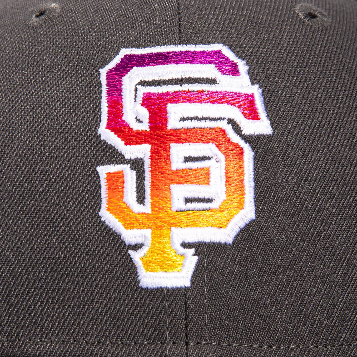 New Era 59Fifty San Francisco Giants Gradient Hat - Graphite, Black sold by Hat Club product image thumbnail 4