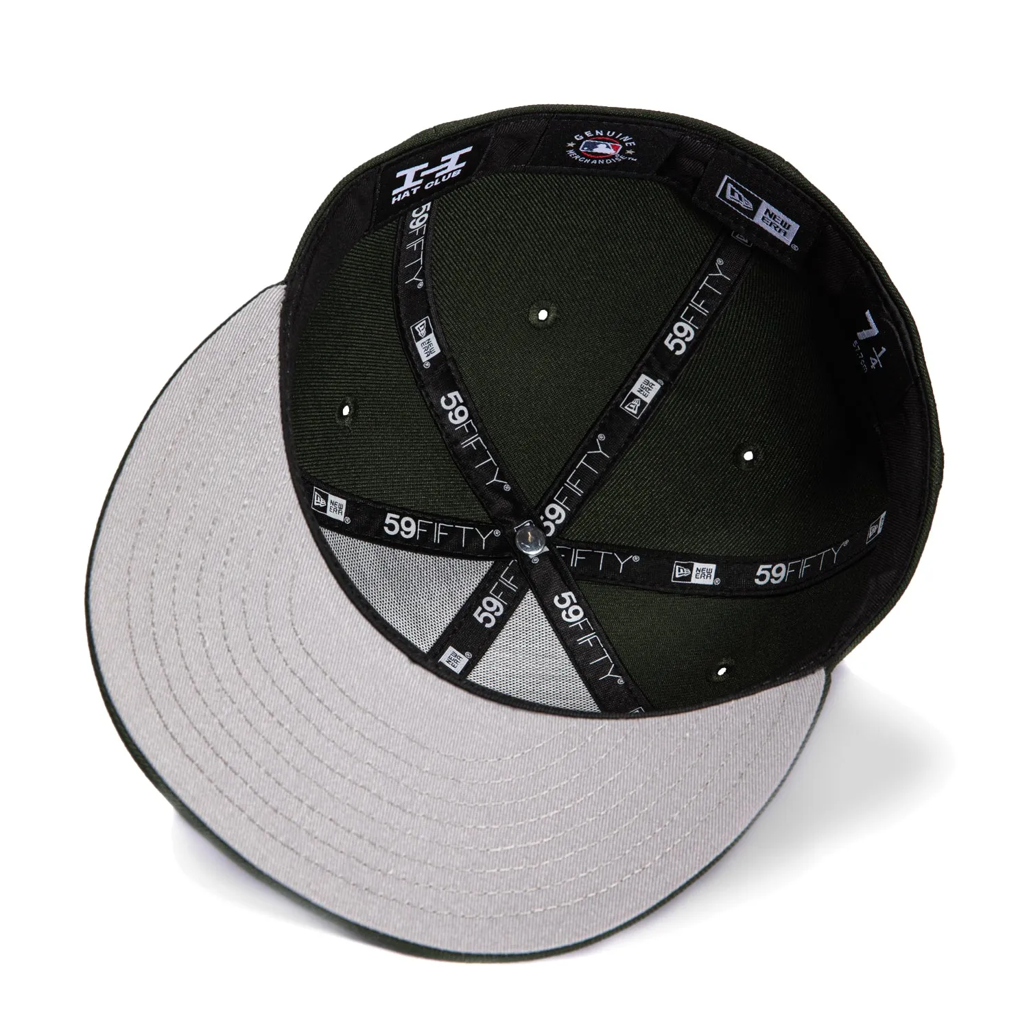 New Era 59Fifty New York Yankees Hat - Green, White sold by Hat Club product image thumbnail 2