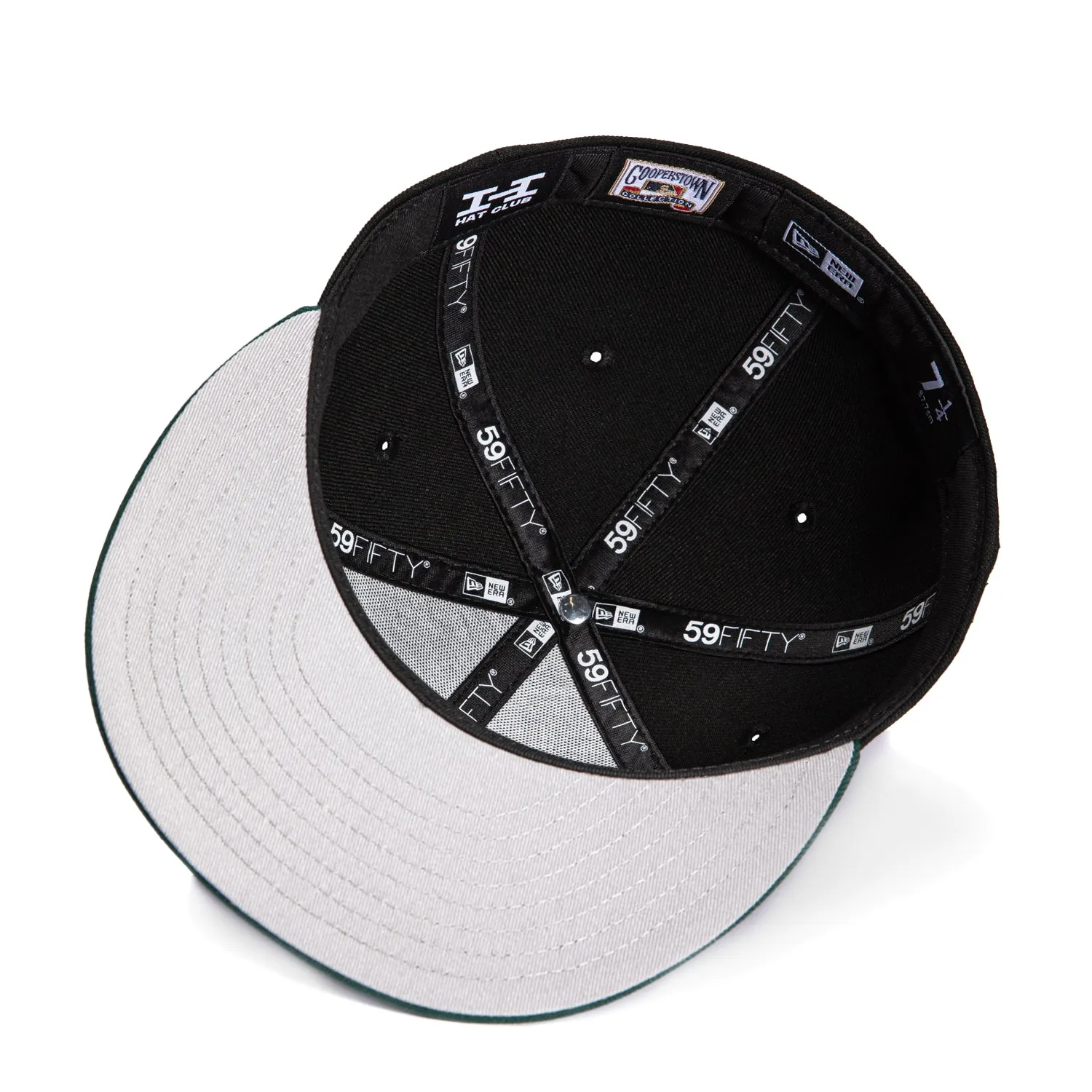 New Era 59Fifty Los Angeles Angels State Hat - Black, Green, Metallic Silver sold by Hat Club product image thumbnail 2
