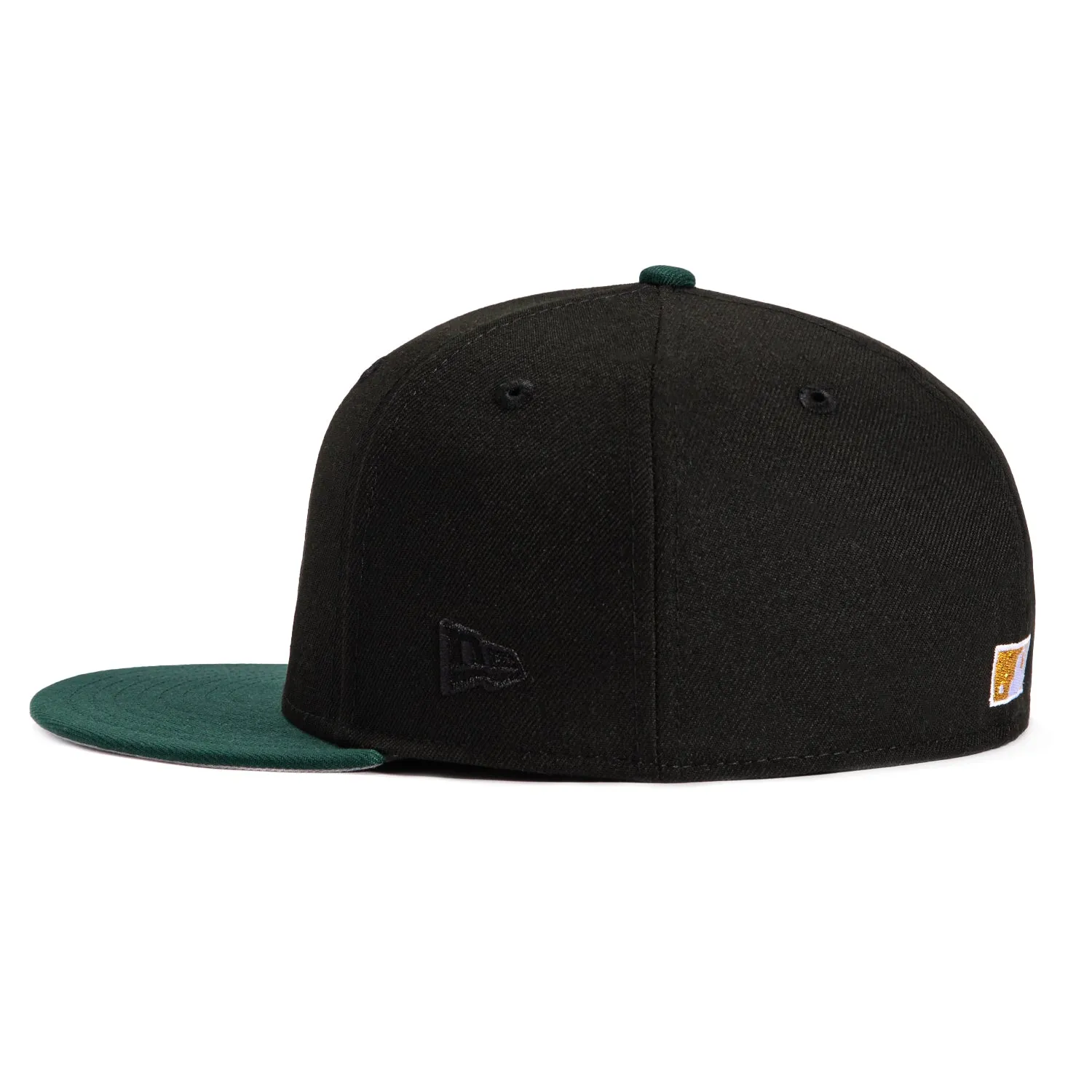 New Era 59Fifty Los Angeles Angels State Hat - Black, Green, Metallic Silver sold by Hat Club product image thumbnail 3