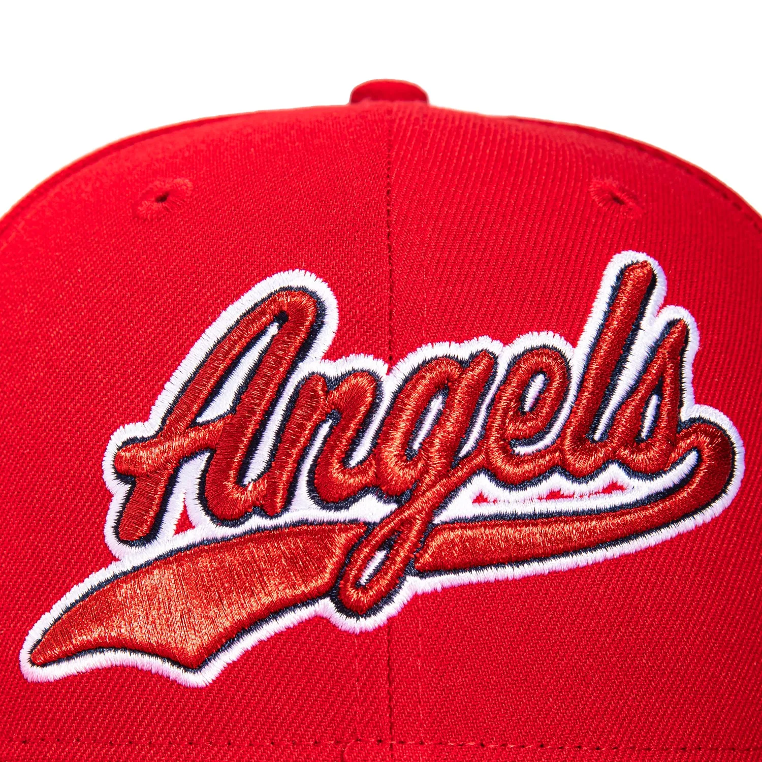 New Era 59Fifty Los Angeles Angels Script Hat - Red sold by Hat Club product image thumbnail 4