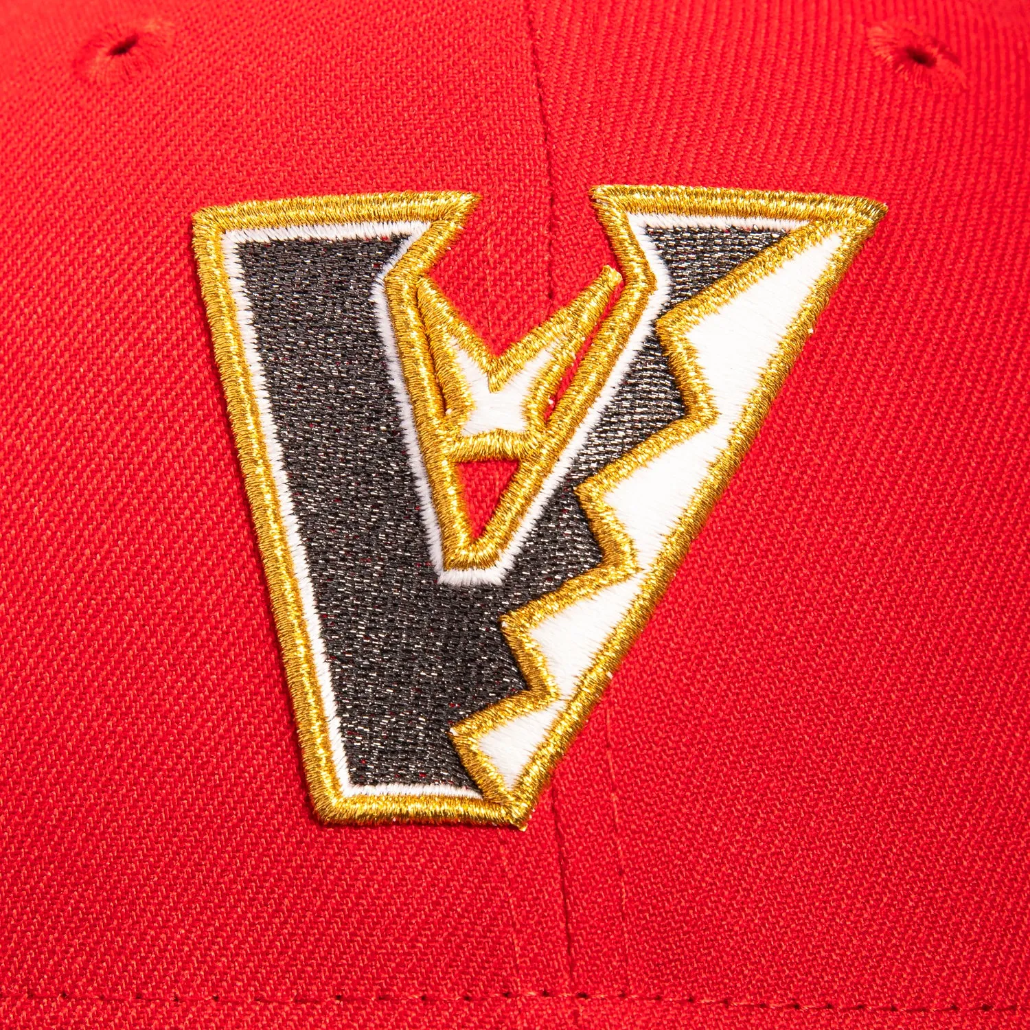 New Era 59Fifty Arizona Diamondbacks Upside Down Hat - Red, Black, Metallic Gold sold by Hat Club product image thumbnail 4