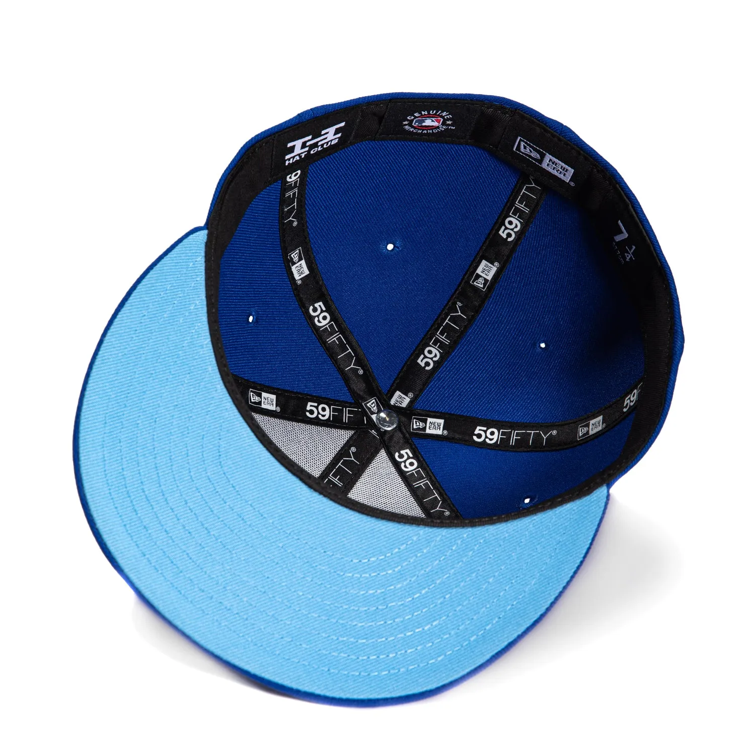New Era 59Fifty Los Angeles Dodgers Light Blue UV Hat - Royal sold by Hat Club product image thumbnail 2
