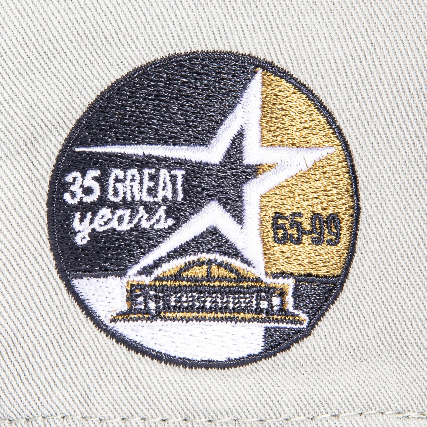 47 Brand Houston Astros 35th Anniversary Patch Cleanup Adjustable Hat - Grey, Navy sold by Hat Club product image thumbnail 4