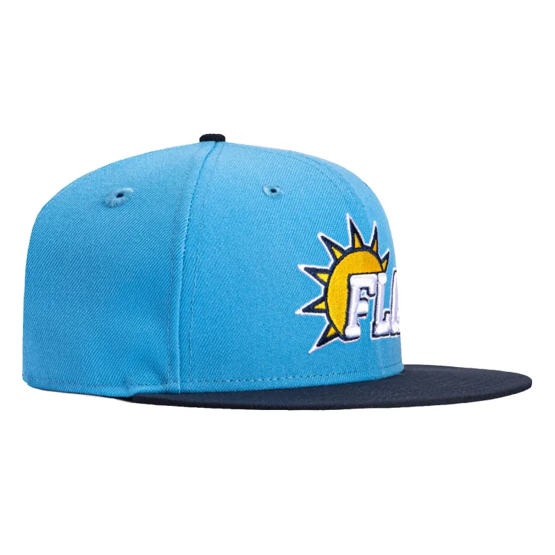 New Era 59Fifty Florida Panthers 2009 Alternate Hat - Light Blue, Navy sold by Hat Club