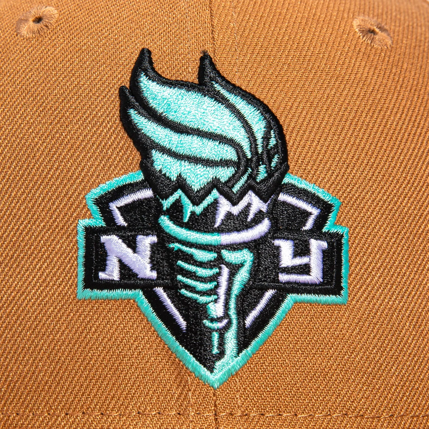 New Era 59Fifty Salt Water Taffy New York Liberty Hat - Khaki sold by Hat Club product image thumbnail 4