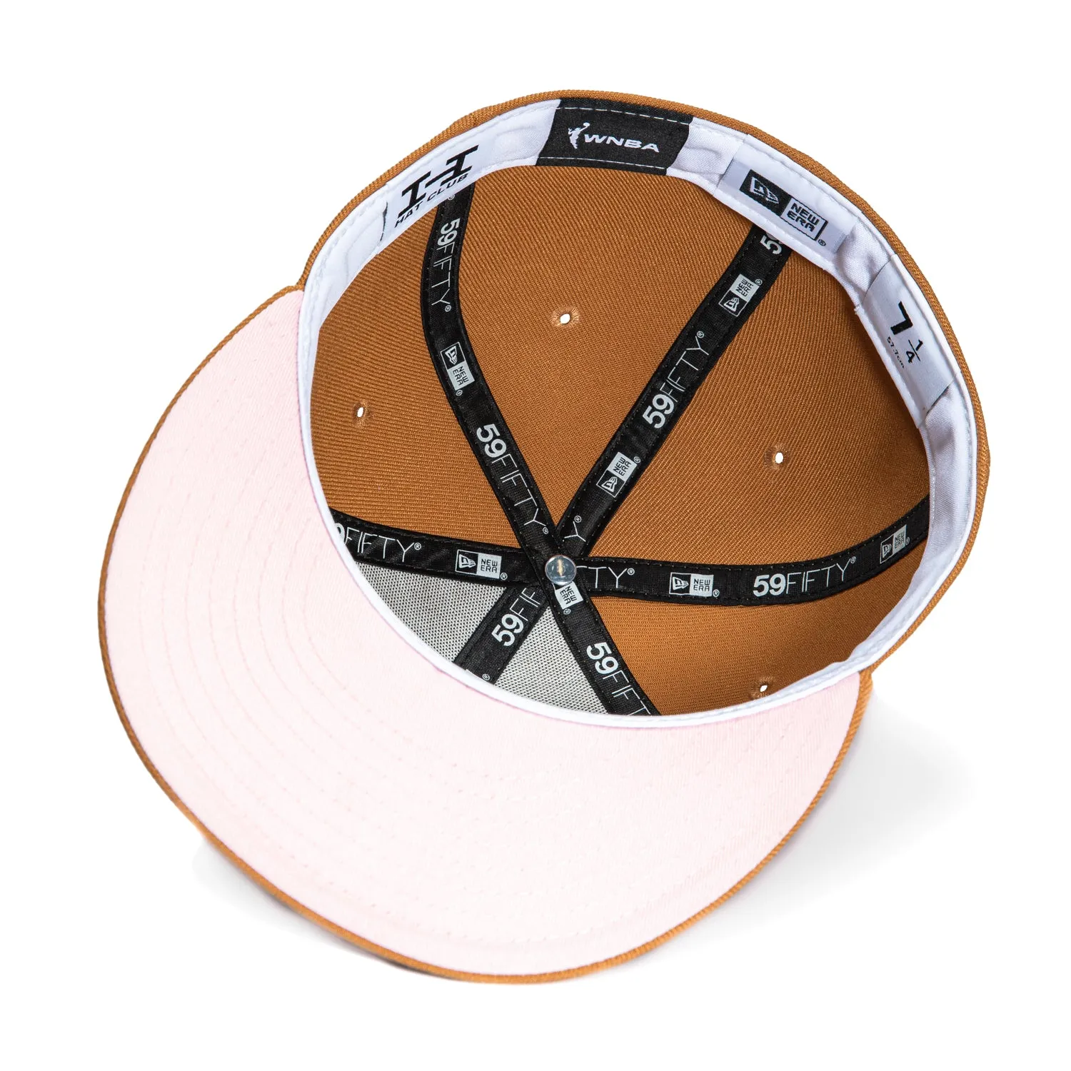 New Era 59Fifty Salt Water Taffy New York Liberty Hat - Khaki sold by Hat Club product image thumbnail 2