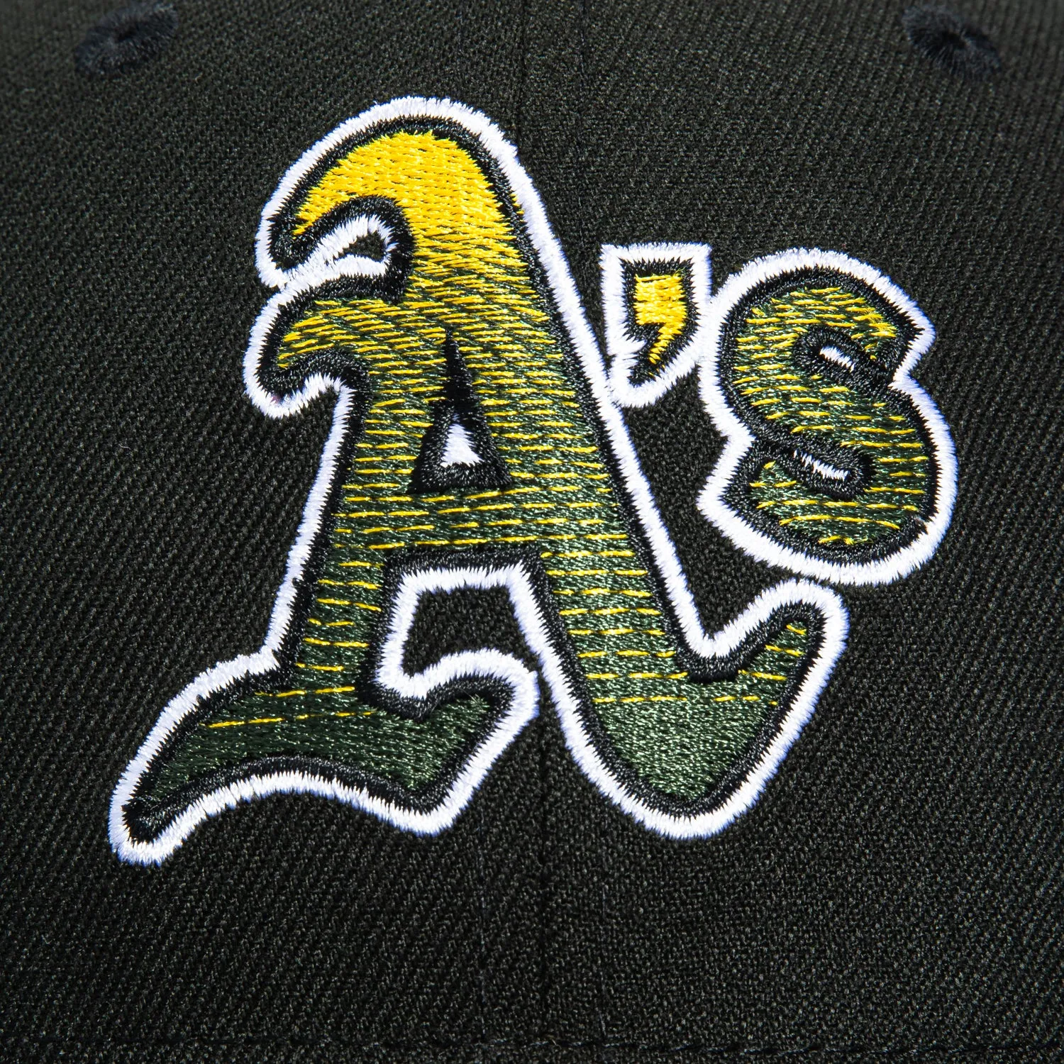 New Era 59Fifty Gradient Logo Oakland Athletics Hat - Black sold by Hat Club product image thumbnail 4
