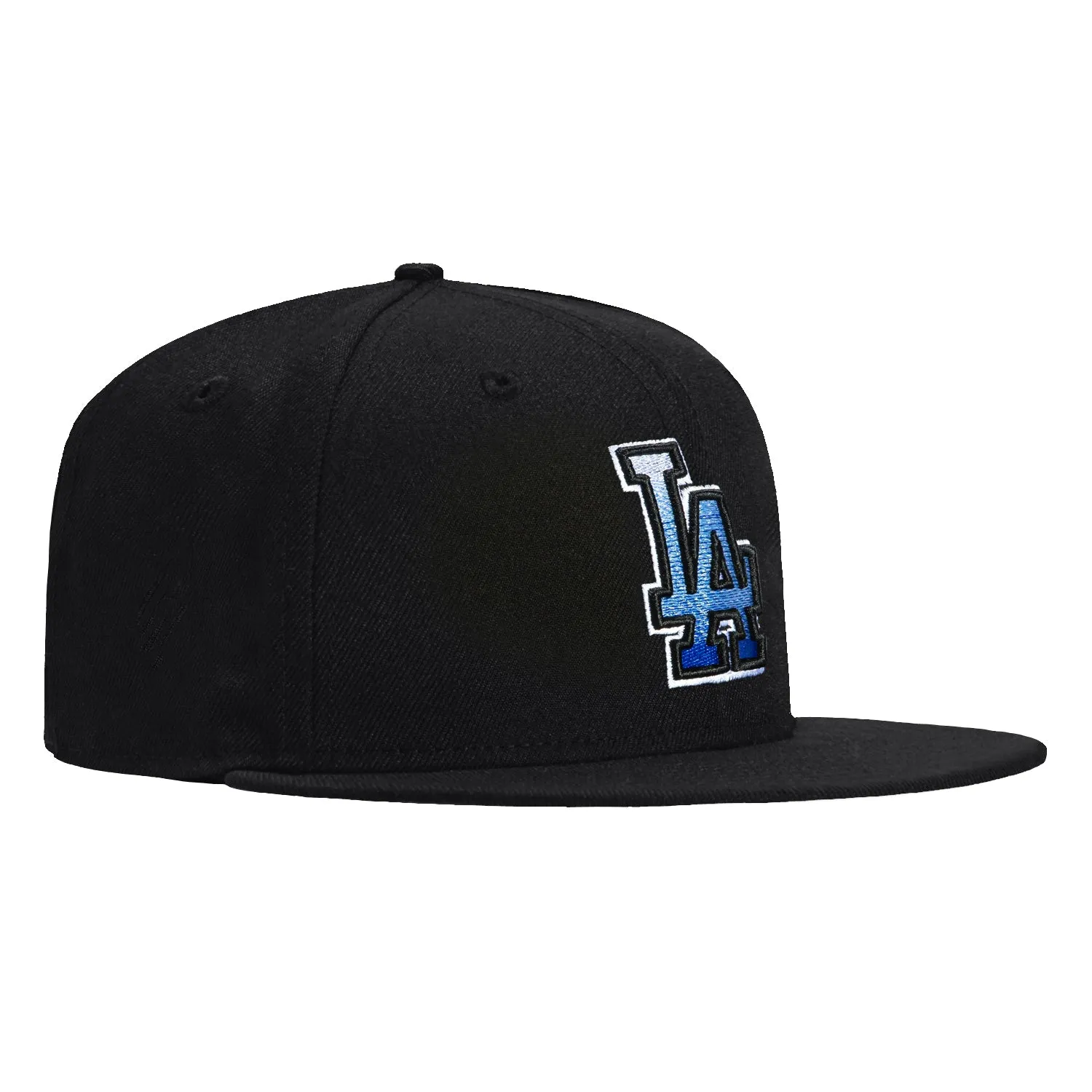 New Era 59Fifty Gradient Logo Los Angeles Dodgers Hat - Black sold by Hat Club