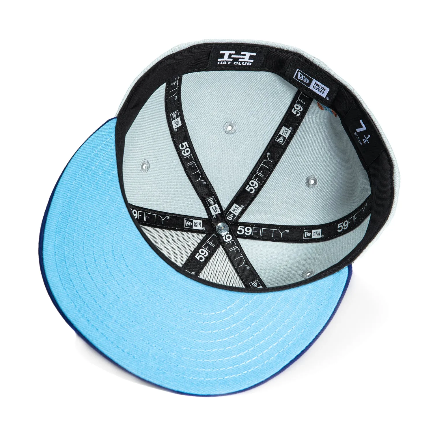 New Era 59Fifty PBJ Bones Mask Hat - Grey, Royal sold by Hat Club product image thumbnail 2