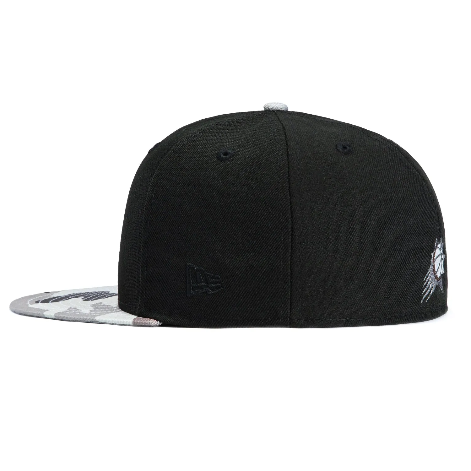 New Era 59Fifty Surveillance Pack Phoenix Suns The Valley Patch 2025 City Edition Hat - Black, Camo sold by Hat Club product image thumbnail 3