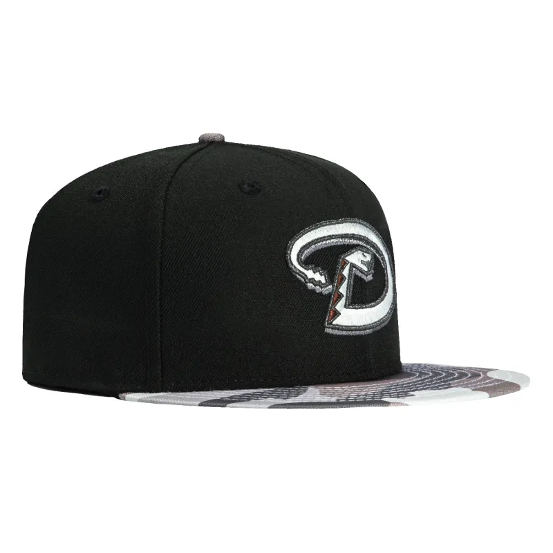 New Era 59Fifty Surveillance Pack Arizona Diamondbacks D Hat - Black, Camo sold by Hat Club