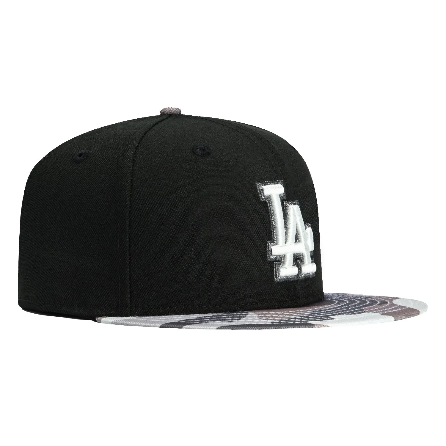 New Era 59Fifty Surveillance Pack Los Angeles Dodgers Hat - Black, Camo sold by Hat Club