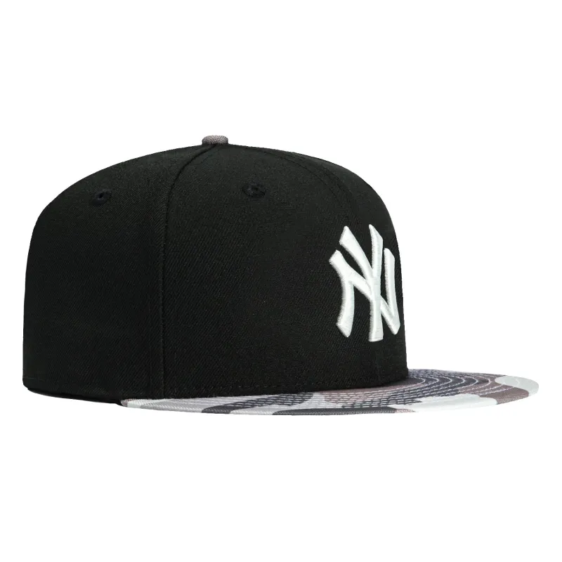 New Era 59Fifty Surveillance Pack New York Yankees Hat - Black, Camo sold by Hat Club