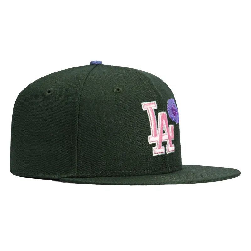 New Era 59Fifty Los Angeles Dodgers Sharon Hat - Green made by New Era
