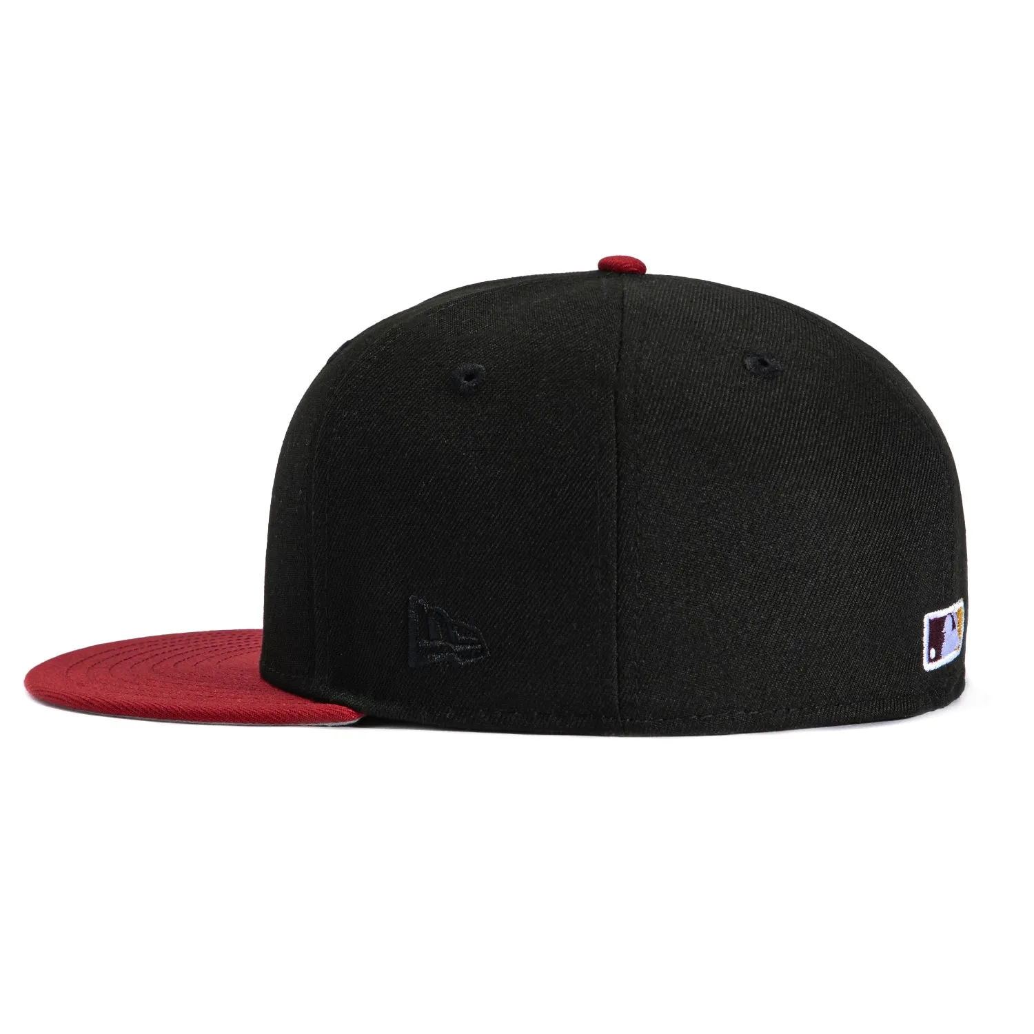 New Era 59Fifty Los Angeles Dodgers Rose Hat - Black, Cardinal, Metallic Gold sold by Hat Club product image thumbnail 3