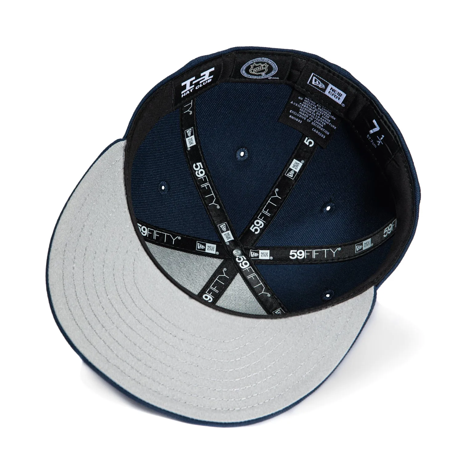 New Era 59Fifty New York Islanders Reversed Retro Hat - Navy sold by Hat Club product image thumbnail 2