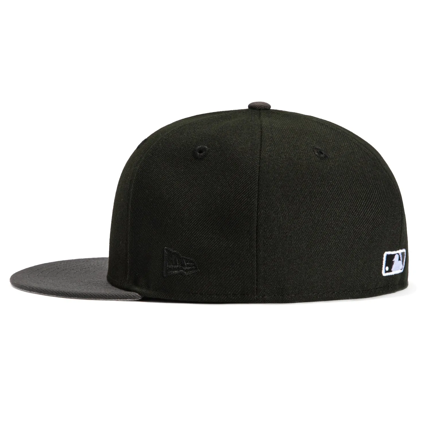 New Era 59Fifty San Diego Padres Hat - Black, Graphite sold by Hat Club product image thumbnail 3