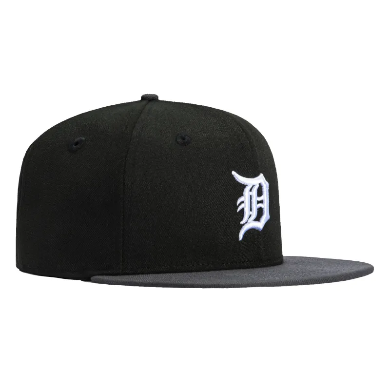 New Era 59Fifty Detroit Tigers Hat - Black, Graphite sold by Hat Club