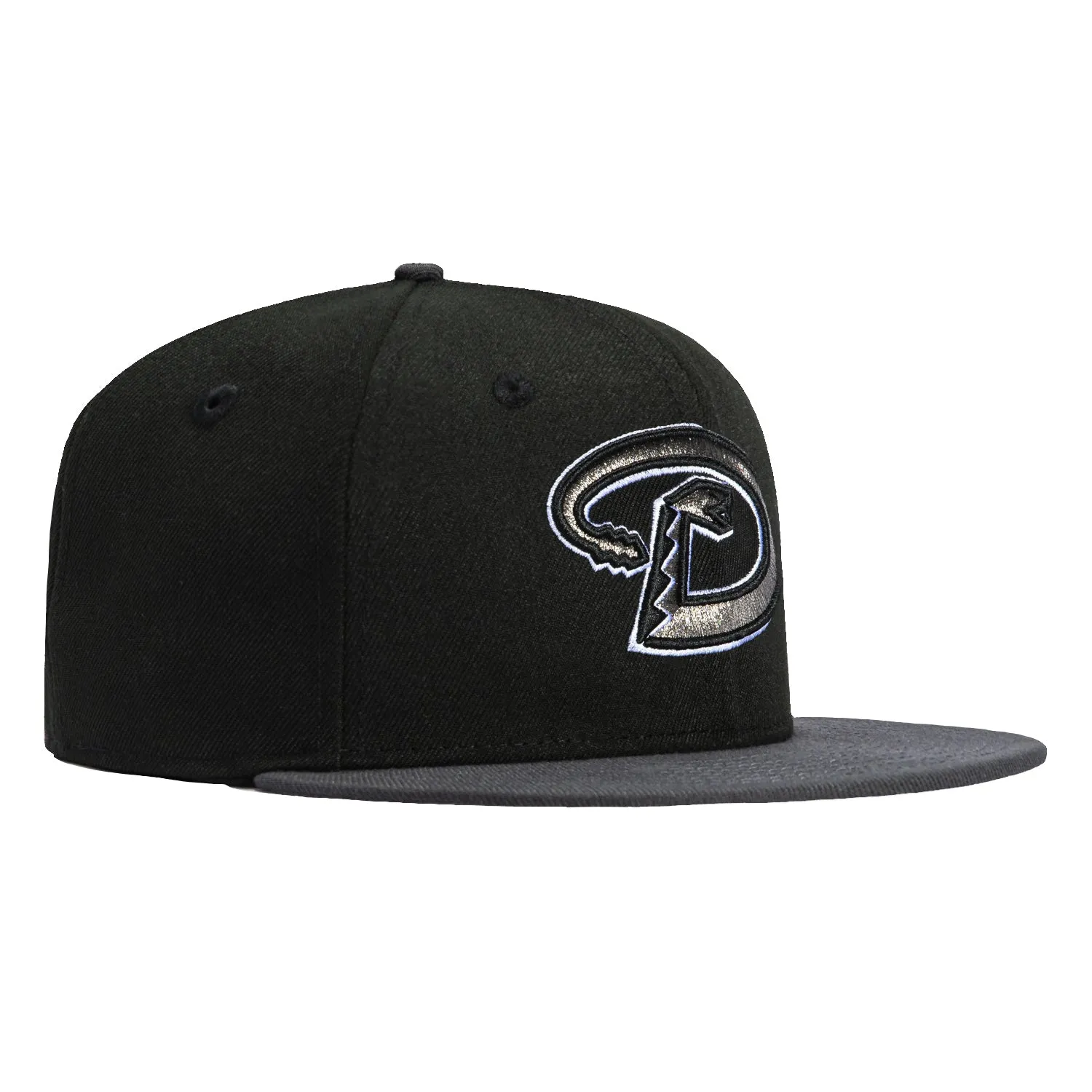 New Era 59Fifty Arizona Diamondbacks D Hat - Black, Graphite sold by Hat Club