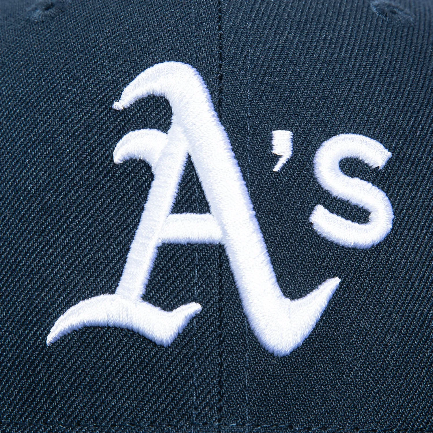 New Era 59Fifty Oakland Athletics Hat - Navy, Black, White sold by Hat Club product image thumbnail 4