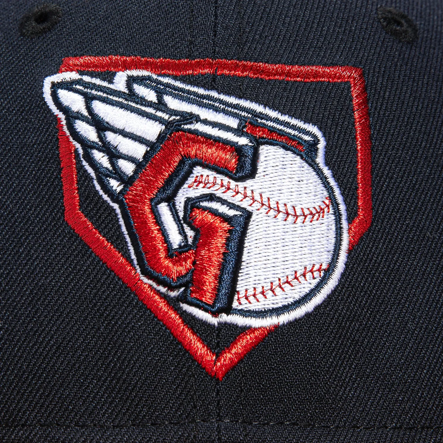 New Era 59Fifty Cleveland Guardians Diamond Hat - Navy, Red sold by Hat Club product image thumbnail 4