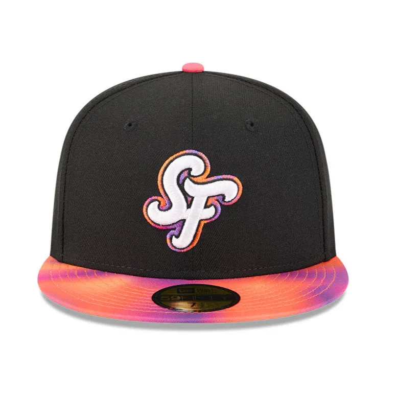 New Era 59Fifty San Francisco Giants 2025 City Connect Game Hat - Black, Orange, Purple sold by Hat Club product image thumbnail 2
