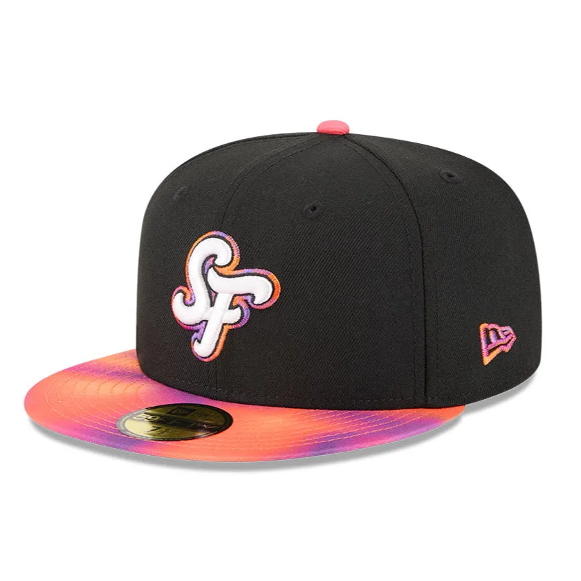 New Era 59Fifty San Francisco Giants 2025 City Connect Game Hat - Black, Orange, Purple sold by Hat Club product image thumbnail 3