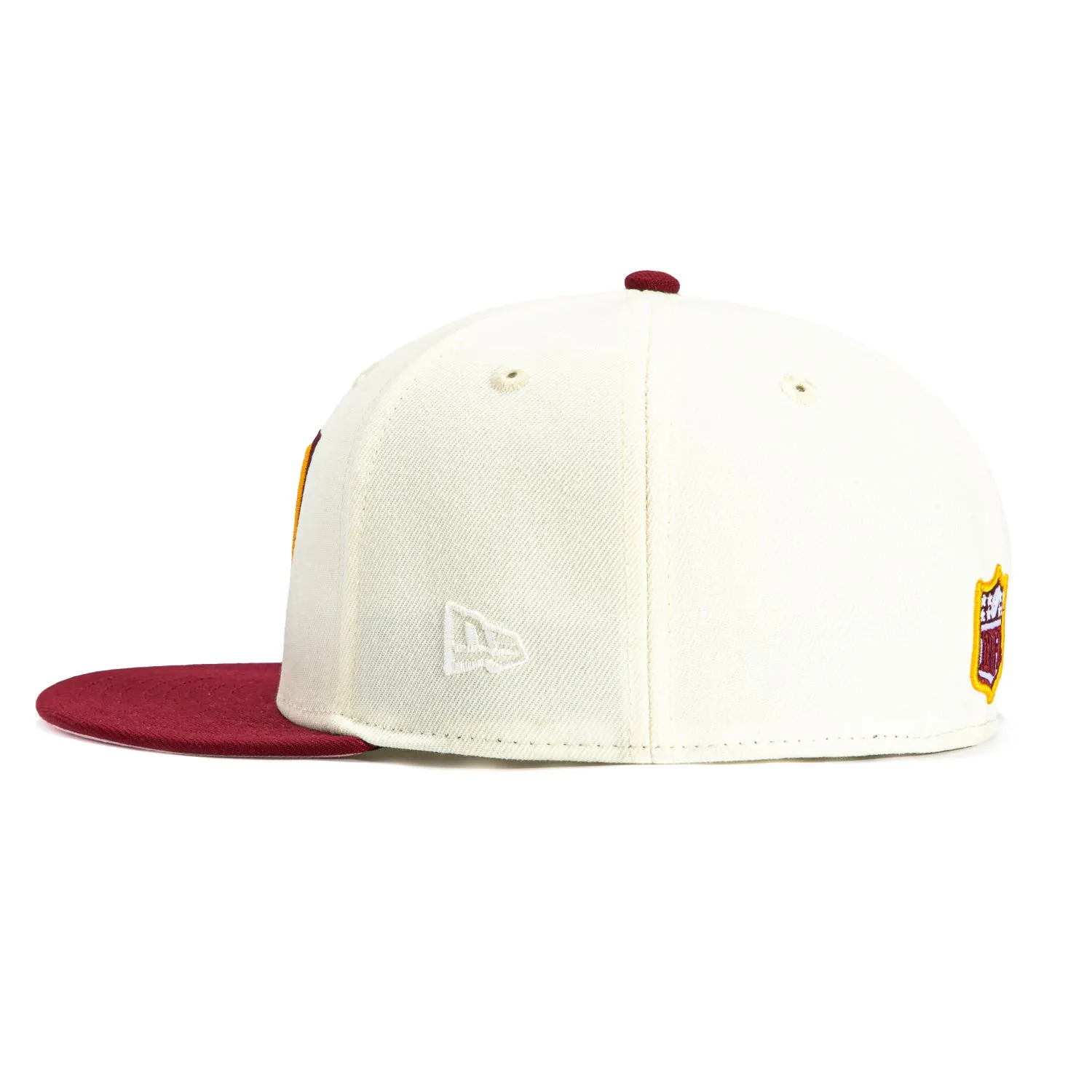 New Era 59Fifty Washington Commanders Hat - White, Cardinal sold by Hat Club product image thumbnail 3
