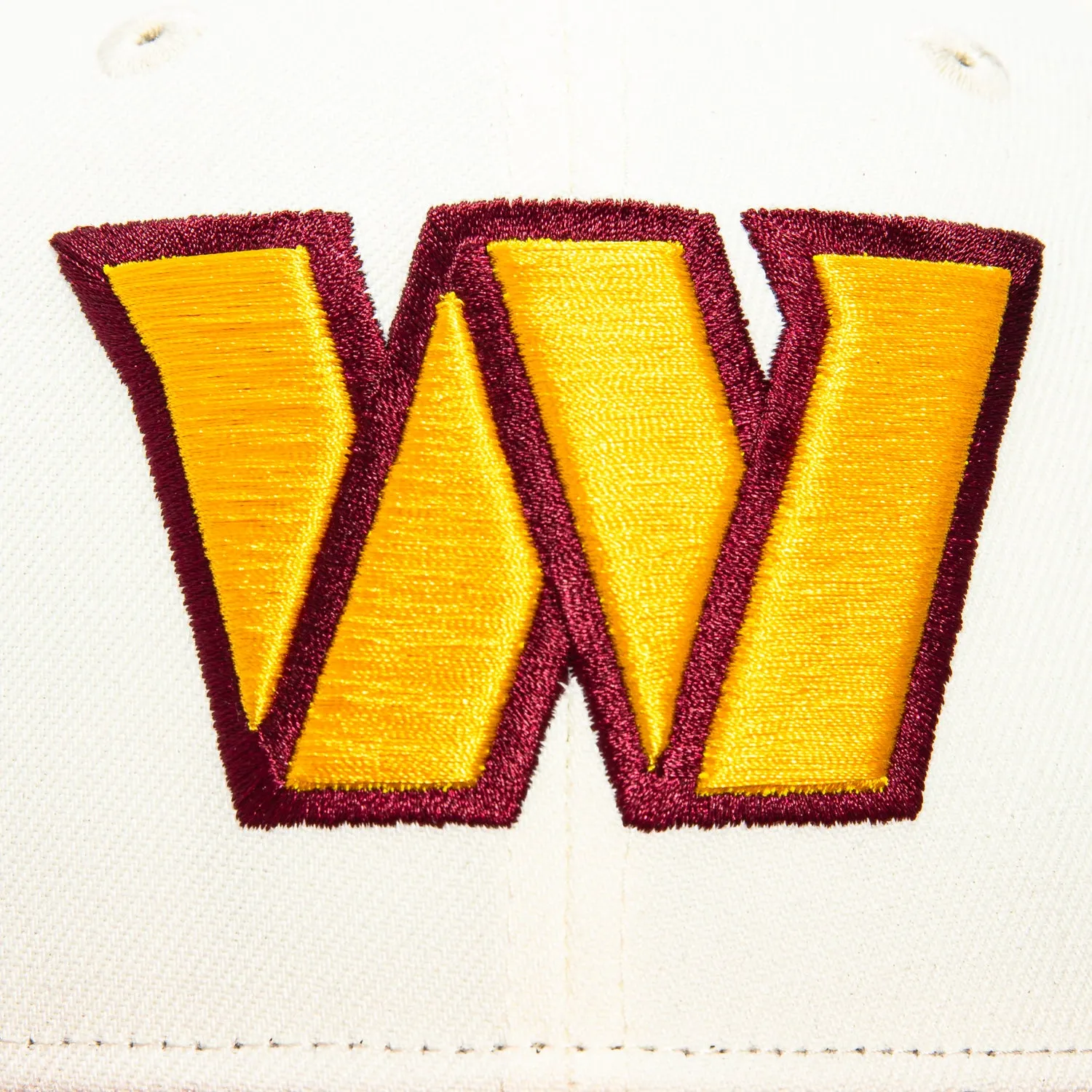 New Era 59Fifty Washington Commanders Hat - White, Cardinal sold by Hat Club product image thumbnail 4