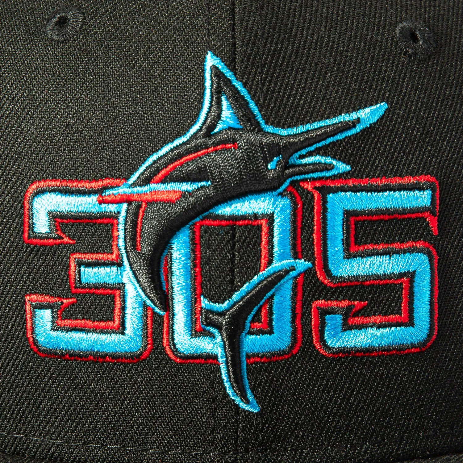 New Era 59Fifty City Connect Miami Marlins Game Hat - Black sold by Hat Club product image thumbnail 4